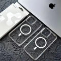 Spigen Clear Magnetic For Magsafe Wireless Charge Case For iPhone 14 Pro Max 14 Pro 14 14 PlusTransparent Hard Back Cover. - Phone Back Cover. 