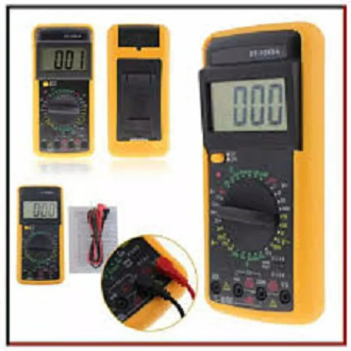 Product details of Digital Multimeter Volts Amps Resistors Ohms Tester ...