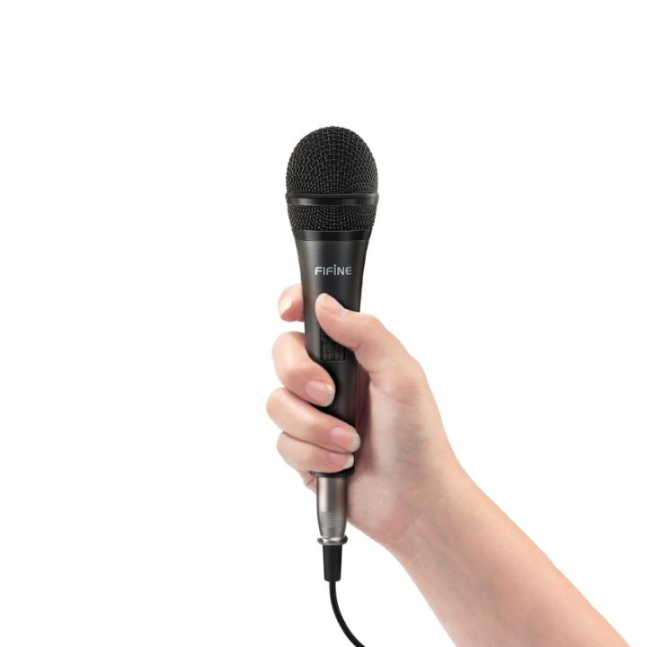 Fifine%20Dynamic%201/4''%20Connection%20Vocal%20Microphone%20for%20Speaker%20Family%20Karaoke%20Small%20stage%20with%20On/Off%20Switch%20k6%20-%20Image%203