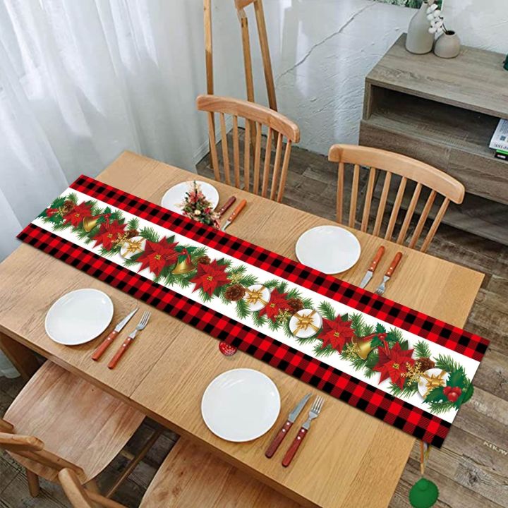 180*35cm%20Merry%20Christmas%20Tablecloth%20New%20Year%20Party%20Table%20Decorations%20Safflower%20Pine%20Leaves%20Christmas%20Table%20Cloth%20Christmas%20Table%20Runner%20Merry%20Christmas%20Decoration%20-%20Image%206