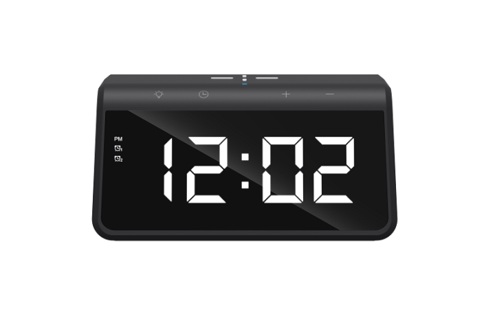 HAVIT W320 WIRELESS CHARGER WITH ALARM CLOCK AND AMBIENT LIGHT