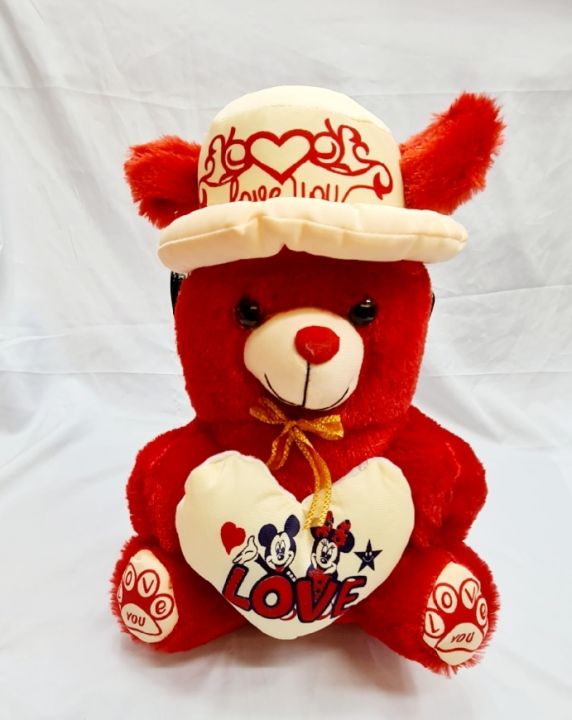 EXCLUSIVE%201%20Feet%20Woolen%20Teddy%20Bear%20Soft%20Doll%20-%20Image%202