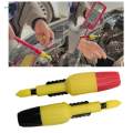 2 x Insulation Wire Piercing Probe , Repair Tools Test Probe ,Wire Piercing Tool ,Detection Probe Clip for Test Accessory ,Yellow. 