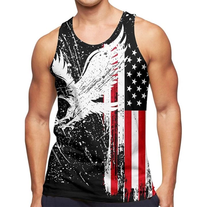 American%20Eagle%20Flag%20Graphic%20Tank%20Top%20Gym%20Clothing%20Men%203D%20Printed%20Streetwear%20Basketball%20Vest%20Quick%20Drying%20Sleeveless%20T-Shirt%20Tops%20-%20Image%205