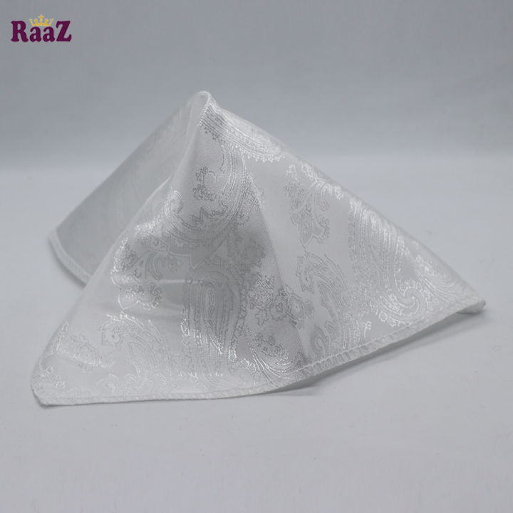 Men's Luxury Polyester Yarn Handkerchief Paisley Suit Pocket Square