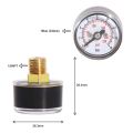 ARELENE Scuba Diving Air Mini Micro-Pressure Gauge Manometer Manometer 16Bar,1/8 NPT Thread.