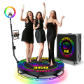 selfie magic 360 photo booth turning machine small for party photo booth rotating 360 video custom logo 360 camera photo booth. 