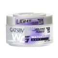 Gatsby Water Gloss - Soft, Wet Look Hair Gel, Shine Effect, Non Sticky, Easy Wash Off, Holding Level 2 - 150gm. 