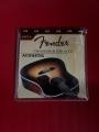 Fender Stainless Steel & Phosphor Bronze Coated Acoustic Guitar Strings.