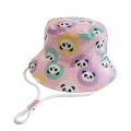 Children Bucket Hats Panama Summer Baby Girls Hat Boys Fisherman Cap Cartoon Cotton Toddler Baby Hats Beach Sun Cap.