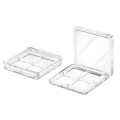 Clear Eyeshadow Pallet Supplies Empty Storage Case Holder DIY Organizer Foundation Container Tools Makeup Palette. 