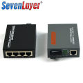 Computer Network Fast Ethernet 4 RJ45 1 SC Port 10/100/1000M Connector. 
