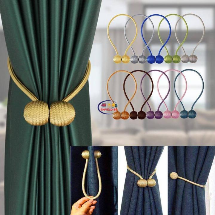 Magnetic Curtain Tiebacks Convenient Drape Tie -1pcs