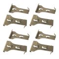 Brick Hook Clips-Bricks Hook Clip for Hanging Outdoors Wall Pictures, Brick Hangers Fastener Hook Brick Clamps 8PCS Durable Easy Install.