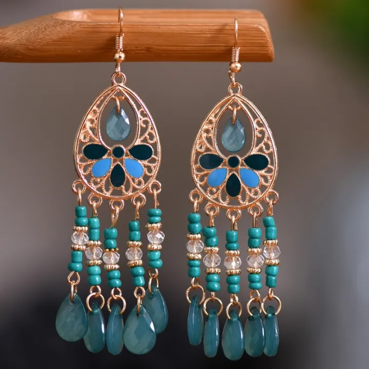 Bohemian%20Ethnic%20Long%20Blue%20Acrylic%20Crystal%20Water%20Drop%20Earrings%20for%20Women%20Retro%20Temperament%20Geometric%20Dangle%20Earrings%20Jewelry%20-%20Image%205