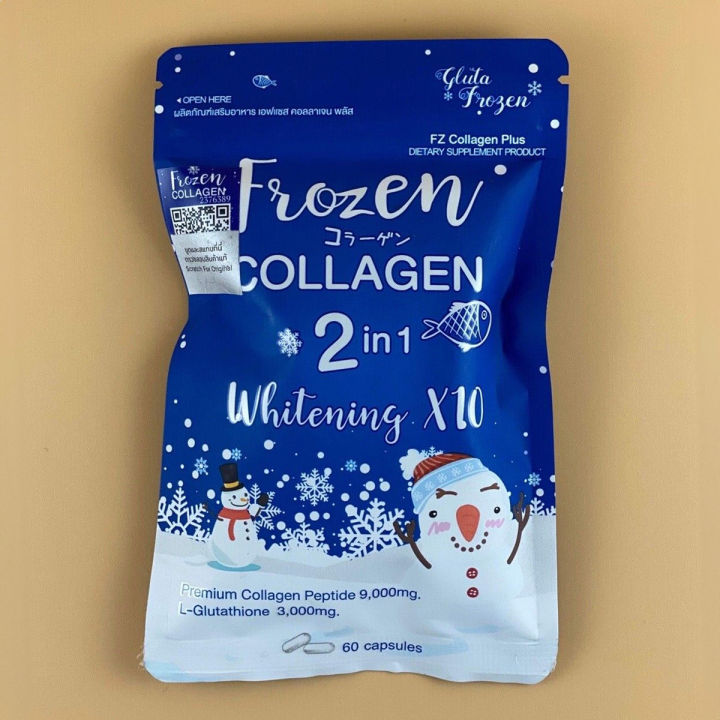 Frozen Collagen 2 In 1 Capsule 60 Pcs