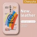 Chenyyka For OPPO Reno 2F Reno 2Z Case Fashion Rainbow Smile Thin Leather Soft Full Lens Back Cover Camera Protect Cases Shockproof Casing. 