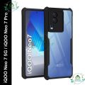 For Vivo iQOO Neo 7 5G / iQOO Neo 7 Pro Phone Case Shockproof Transparent Bumper Airbag Phone Cover Case. 