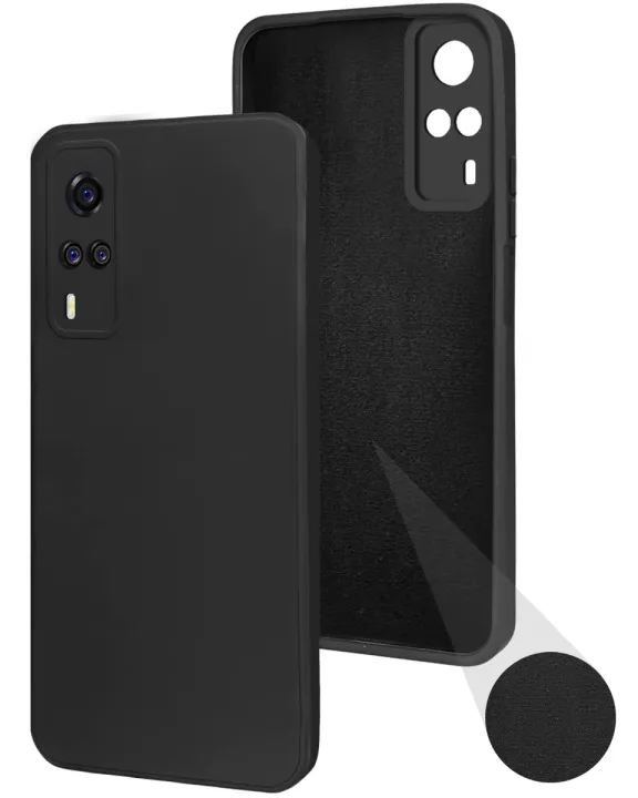 Vivo%20Y51%202020%20Silicone%20Matte%20Flexible%20Soft%20Phone%20Case%20-%20Black%20-%20Phone%20Back%20Cover%20-%20Image%203