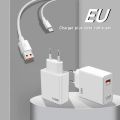120w Usb Fast Charger Charging Wall Phone Charger Qc3.0 Usb C Type C Cable Adapter For Iphone Huawei Samsung Xiaomi Quick Charge.