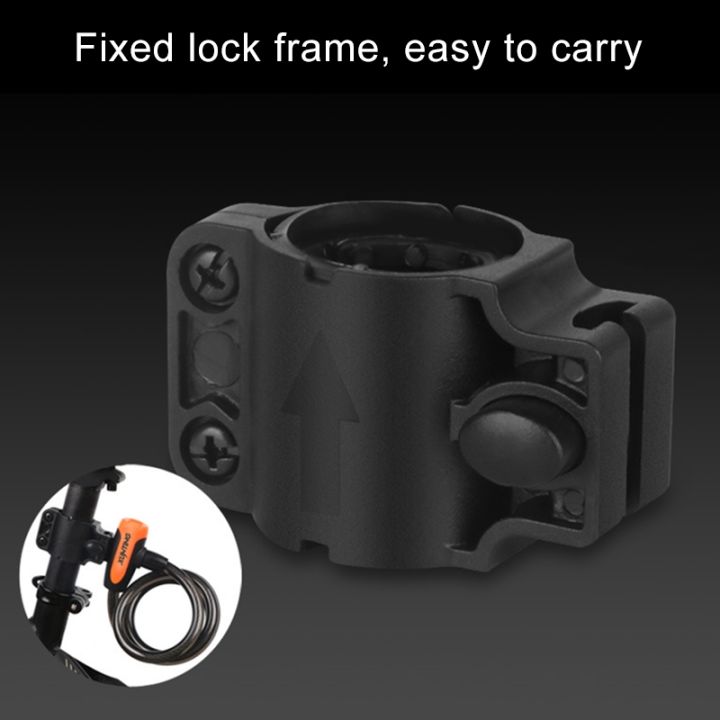 (New)Bicycle%20Portable%20Anti-theft%20Lock%20Steel%20Cable%20Lock%20with%20Lock%20Frame,%20Style:A%20Style%20100cm%20Black%20-%20Image%206
