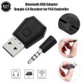 Bluetooth USB Adapter Dongle 4.0 Receiver For PS4 / SLIM / PRO Playstation Controller Bluetooth Headsets Headphone Receiver. 