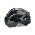 Professional mountain bike helmet, goggles, integrated driving safety hat, road bike, bicycle riding helmet, men and women. 