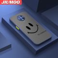 JIUMOO For Redmi K30 Pro Xiaomi Poco F2 Pro Case Fashion Simple Smile Face Frosted Transparent Back Cover Lens Camera Protect Phone Case Edge Full Cover Casing Hard Cases. 