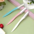 01 Pcs Portable Women Tinkle Eyebrow Face Razor Trimmer Shaper Shaver Blade Hair Remover Tool Stainless Steel Cutting Tools. 