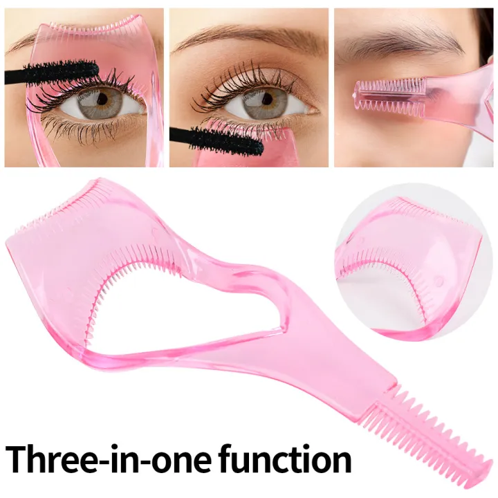 Eyelash%20Tools%203%20in%201%20Makeup%20Mascara%20Shield%20Guard%20Curler%20Applicator%20Comb%20Guide%20Card%20Beauty%20Cosmetic%20Tool%20-%20Image%204