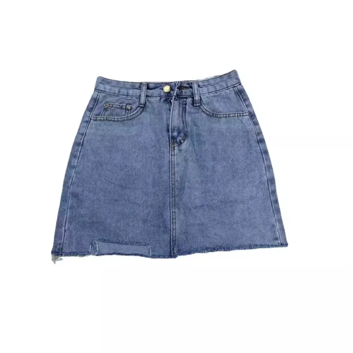 Denim%20skirt%20women's%20clothing%202024%20summer%20new%20high-waisted%20korean%20version%20of%20women's%20skirt%20high-waisted%20hip%20skirt%20manufacturer%20batch%20-%20Image%205