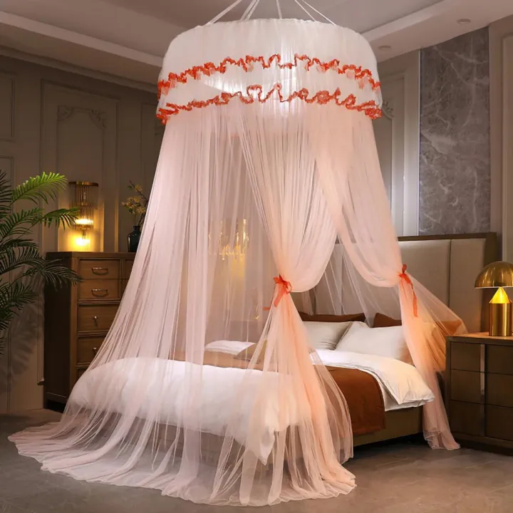 Hanging%20Mosquito%20Net%20Top%20Hook%20Encrypted%20Mesh%20Lace%20Patchwork%20Mosquito%20Repellent%20Round%20Dome%20Court%20Style%20Crib%20Canopy%20Bedroom%20Decor%20-%20Image%205