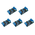 5X Dc 4V -60V High-Power Mos Fet Trigger Drive Switch Module Board Pwm Adjustable Controller Dual-Mos Module. 