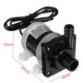 HTE 12V Mini Submersible Water Pump 8W Waterproof DC Motor Full Package for Aquarium, Fountain & DIY Projects. 