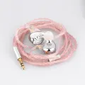 Tripowin Piccolo 11mm Dual-Cavity LCP Dynamic Driver Earphones with Detachable High-purity Cable for Audiophile Musician. 
