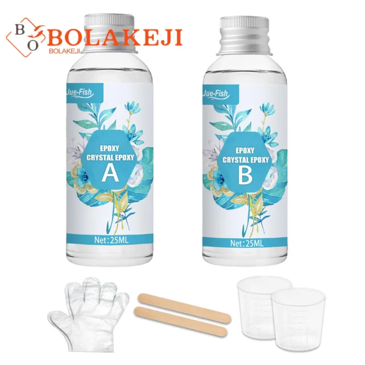 Epoxy Resin Kit Bottled DIY Clear Casting Epoxy Resin Art Kit