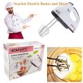 Scarlett - Electric Egg Beater and Mixer for Cake Cream -.
