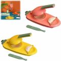 DIY Dumplings Maker Dough Pressing Tool Manual Wrapper Making Plastic Mold Dumpling Skin Artifact Dough Press Kitchen Accessorie.