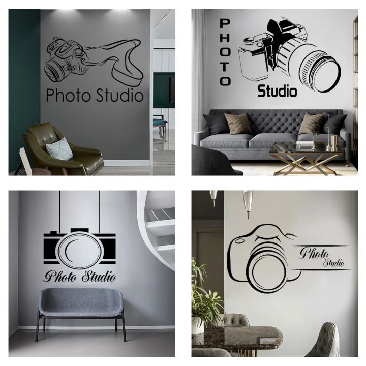 Photography%20Studio%20Logo%20Wall%20Decal%20Vinyl%20Window%20Sticker%20Camera%20Art%20Decorations%20for%20Business%20Room%20Office%20Photo%20Studio%20Decor%20G168%20-%20Image%203