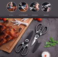 Stainless Steel Kitchen Scissors | Multi Purpose Scissors Kitchen Shears for Chicken Meat Vegetable Fish Herb Poultry. 