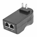 POE Injector Wall Plug 24V 0.5A 12W Ethernet Adapter IP Phone Camera Switch. 