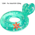 ROOXIN Water Play Equipment Adult Child Swim Ring Tube Inflatable Toy Swimming Ring For Adult Kid Swim Circle Swim Pool Float. 