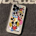 Cartoon mouse suitable for Apple 15promax mobile phone case 14 Huawei vivo Xiaomi oppo glory. 