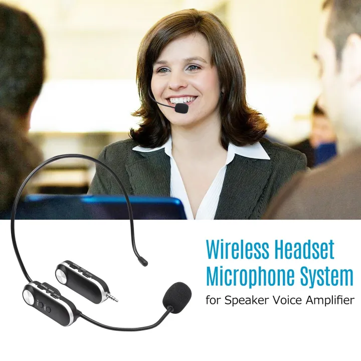 UHF%20Headset%20Wireless%20Microphone%20Professional%20Wireless%20Mic%20Set%20-%20black%20-%20Image%204
