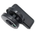 Universal Bolt Bathroom Door Lock Catch Plastic WC Lock Black Vacant Engaged Toilet Lock Cubicles.