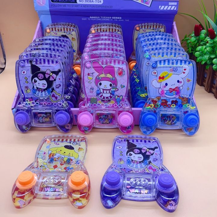 Imported Large Classic Water Ring Toss Handheld Machine Cartoon Water Ring Toss Handheld Game Mini Finger Water Ring Machine