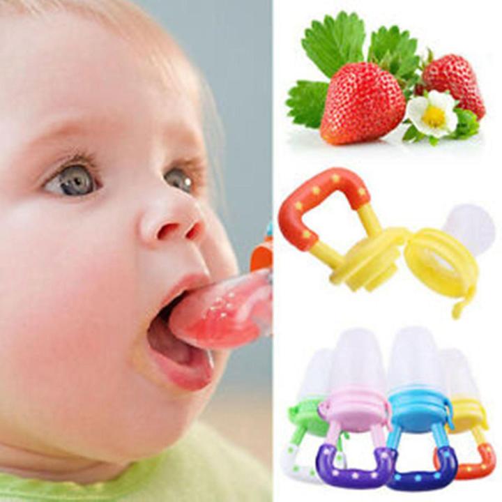 Silicone Baby Fruit Feeding Pacifier