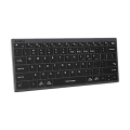 A4tech FBX51C Dual Mode Grey Bluetooth Keyboard with Bangla. 