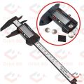 Glass Fiber Digital Caliper Measuring Tools 6″ Inch 150 mm Carbon Fiber Vernier Calipers With Large LCD Display Inch Metric Conversion Hand Tool. 