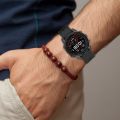 20mm Folding Buckle Hole Silicone Watch Band For Garmin Fenix 7S Solar. 